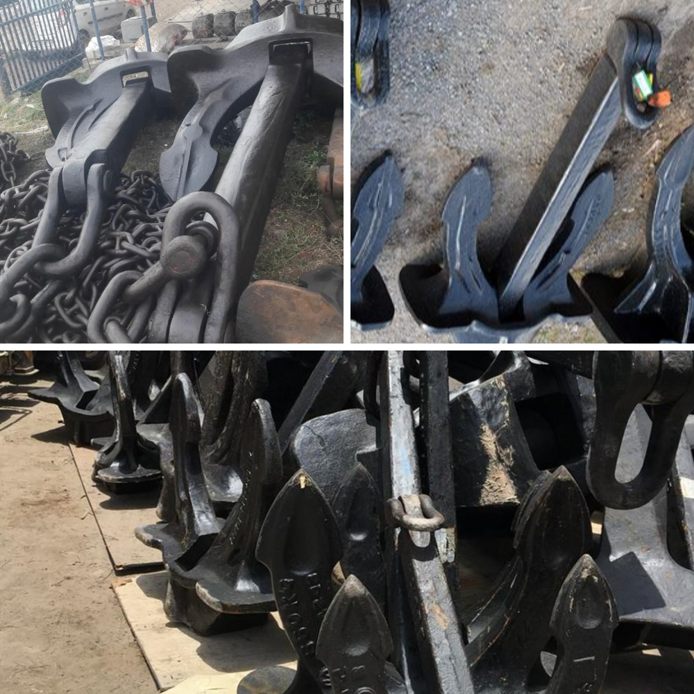 Wholesale High Qualified Marine Stockless Anchor Hall Anchor