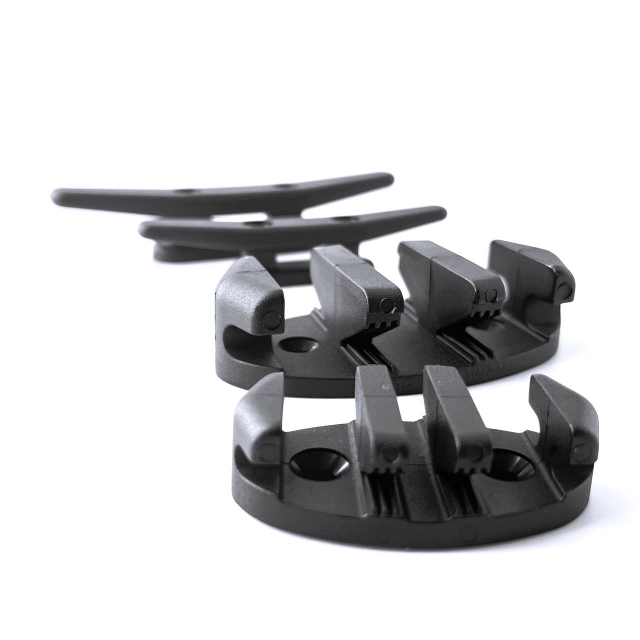 Kayak Anchor Cleat Zig Zag Cleat Round Triangle Ring Kayak Accessories Boat Cleat Boat Accessories Marine Rope Anchor