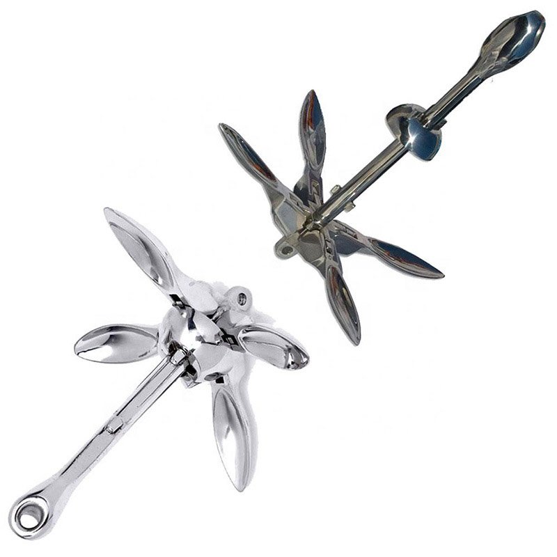 15kg 316 Stainless Steel Marine Fluke Anchor Boat Anchors Danforth Anchor for Sale