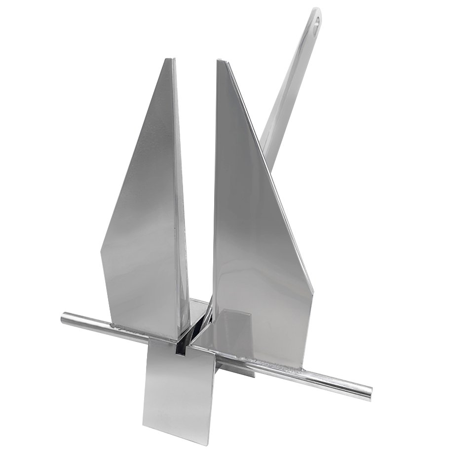 Different Style 316 Stainless Steel Mirror Polished Boat Anchor For Yacht
