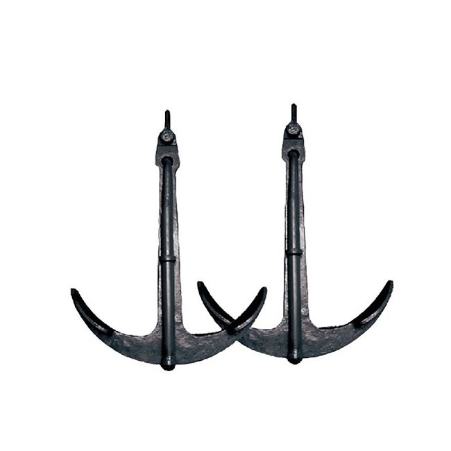 50kg 100kg High Quality Black Printed Marine Boat Anchor