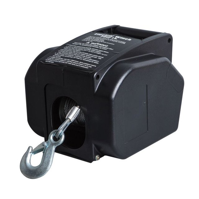 12V DC 50A Portable Power Construction Wire Rope Electric Anchor Boat Anchor Winch