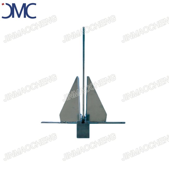 Painted Blue Danforth Marine Anchor Boat Anchor
