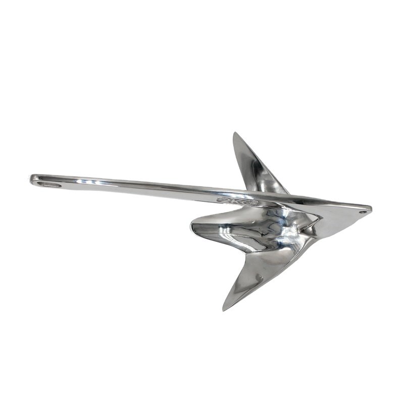 Shenghui 3KG 5KG 7.5KG 10KG 15KG 20KG CE Certified Bruce Anchors Mirror 316 Stainless Steel Sailboat Yacht Anchor