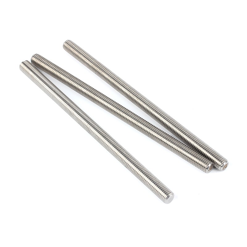 M10*1000mm Ready Stock 304 Stainless Steel Anti-Corrosive Stud Bolts Threaded Hanger Rod Anchor Rod DIN976