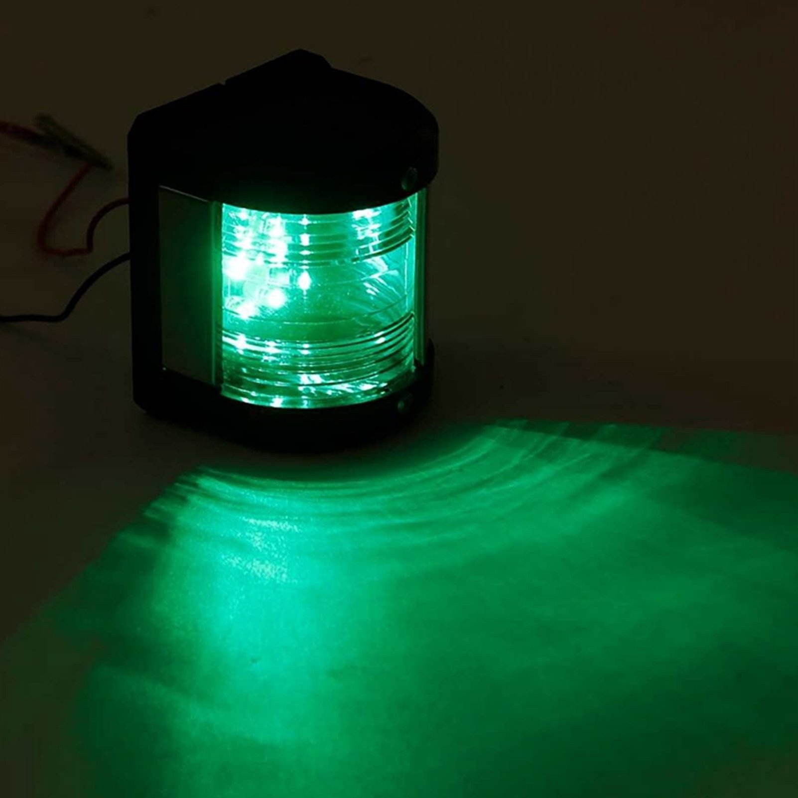 Boat Navigation Light 12V Red+Green LED Side Anchor Row Lights Marine Ship Yacht Kayak Navigation Lights