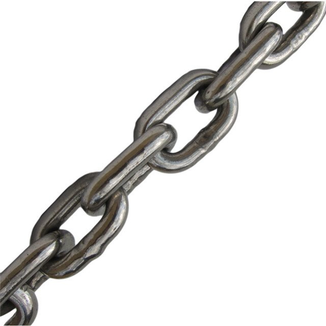Germany Standard DIN 763 Offshore Steel Link Chain Marine Ship Mooring Stainless Steel Stud Link Anchor Chain