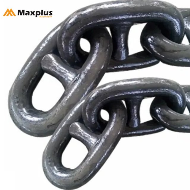 High Polished 3/8" 5/16" Steel Link Chain 52mm Anchor Chain for Fishing Boat