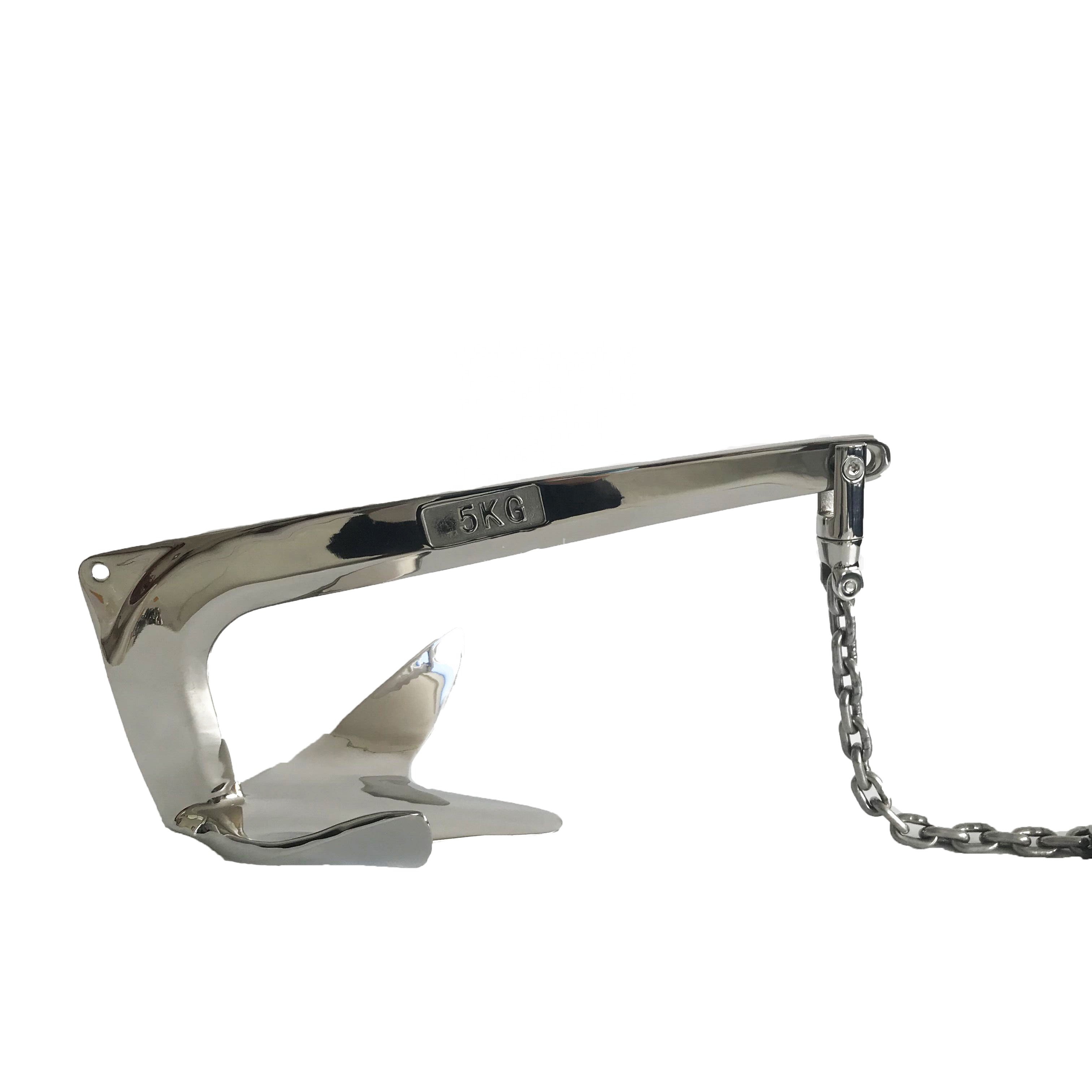 Marine Stainless Steel Anchor Marine 1kg Bruce Anchor for Manufacture