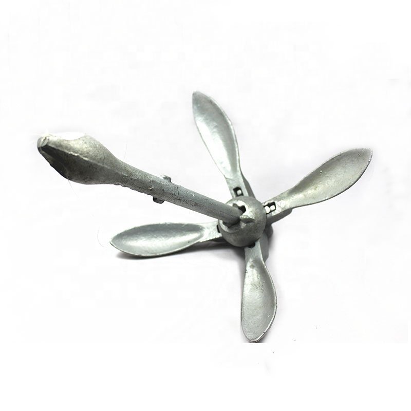 Galvanized Folding Boat Anchors Galvanized Steel Anchors for Watercraft