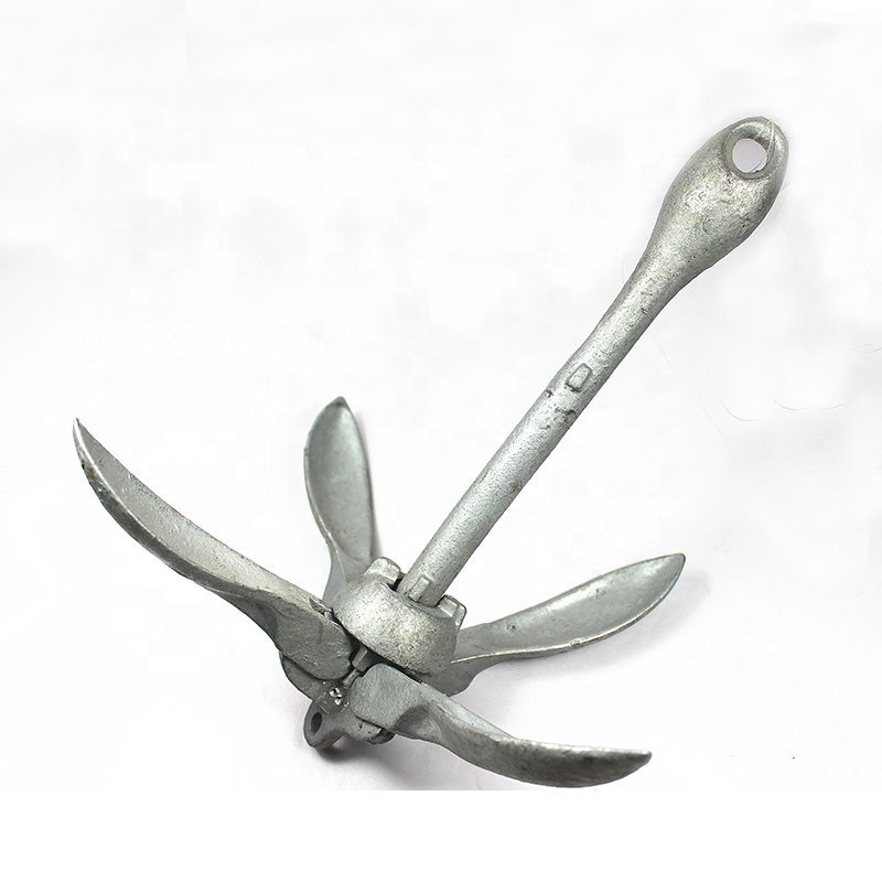 Galvanized Folding Boat Anchors Galvanized Steel Anchors for Watercraft