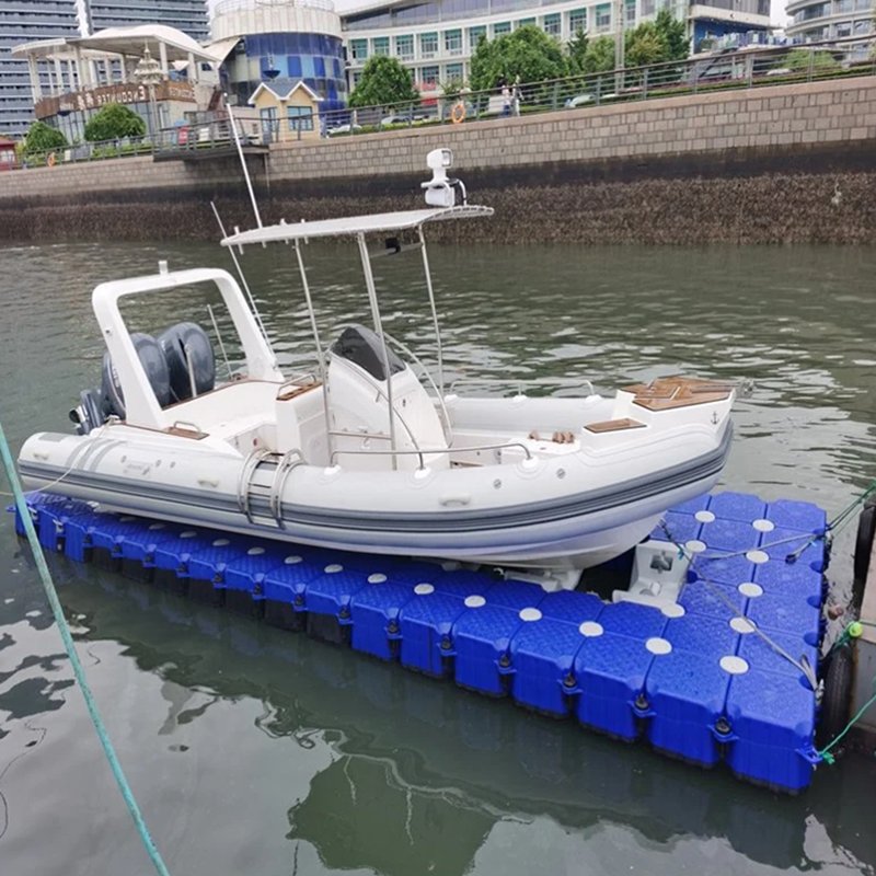 Premium Quality Pontoon Bridge Jet Ski Platform Plastic Modular Floating Dock Cubes