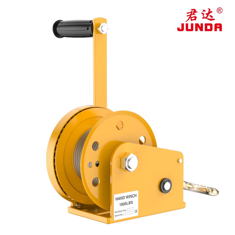 Mini Hand Winch 1200LBS High Quality Small Manual Anchor Winch for Towing Boat Winch