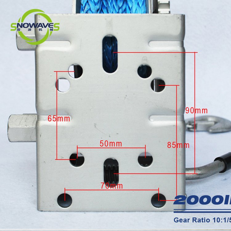 Customizable Cable Winch 2000lbs/900kg Boat Anchor Trailer Hand Winch