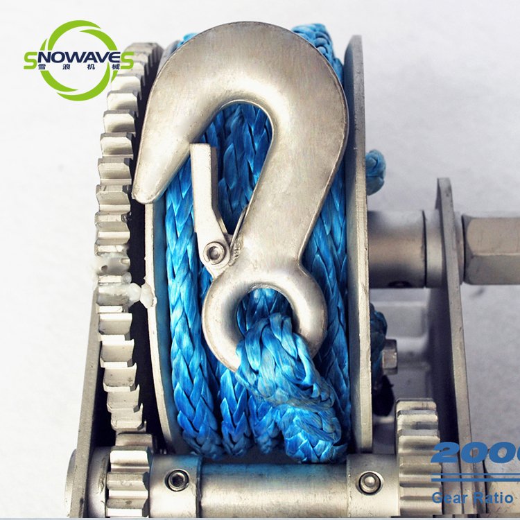 Customizable Cable Winch 2000lbs/900kg Boat Anchor Trailer Hand Winch