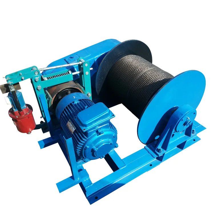 Heavy Duty 10 Ton 30 Ton 75 Ton Low Speed Electric Hydraulic Windlass Winch 100 Ton Price