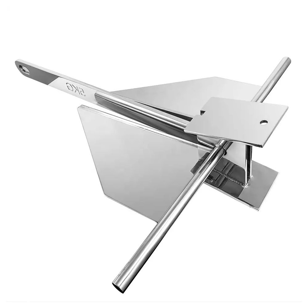 High Quality Marine Hardware Boat Danforth Anchor 316 Stainless Steel Marine Hardware Fluke Anchor for Boat