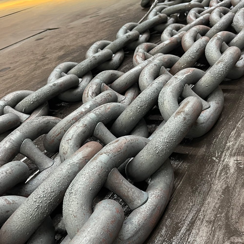 Marine Supplies Boat Accessories Wholesale Black Coated Studless Link Anchor Chain