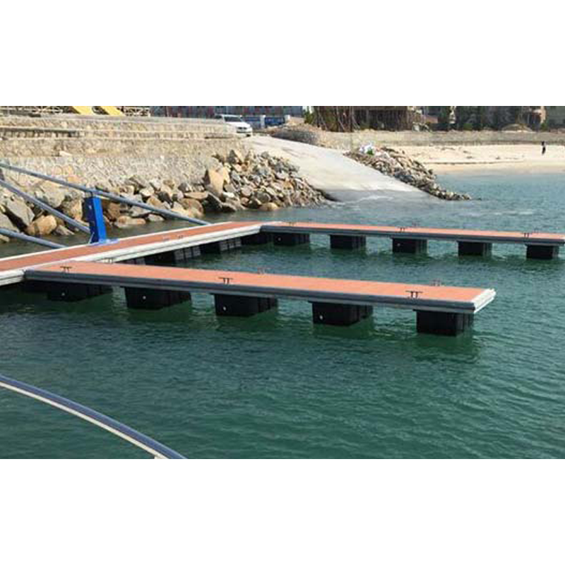 Aluminum Alloy Approach Bridge With Floating Pontoon for Boat Docks Marina Other Supplies