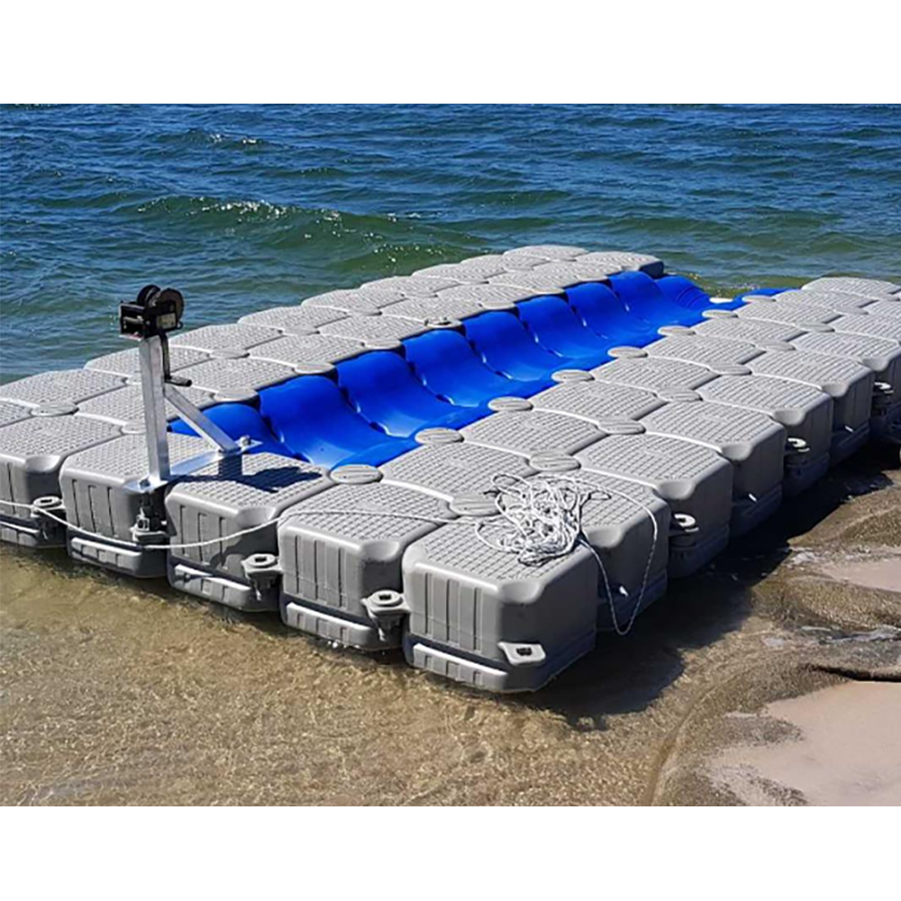 Hot-selling Plastic Floating Pontoon Jet Ski Dock Platform Floating Boat Dock HDPE Cubes