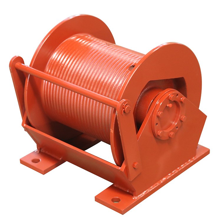 5T 5000kg Marine Single Drum Hydraulic Anchor Pulling Winch for Boat Lifting and Crane Application