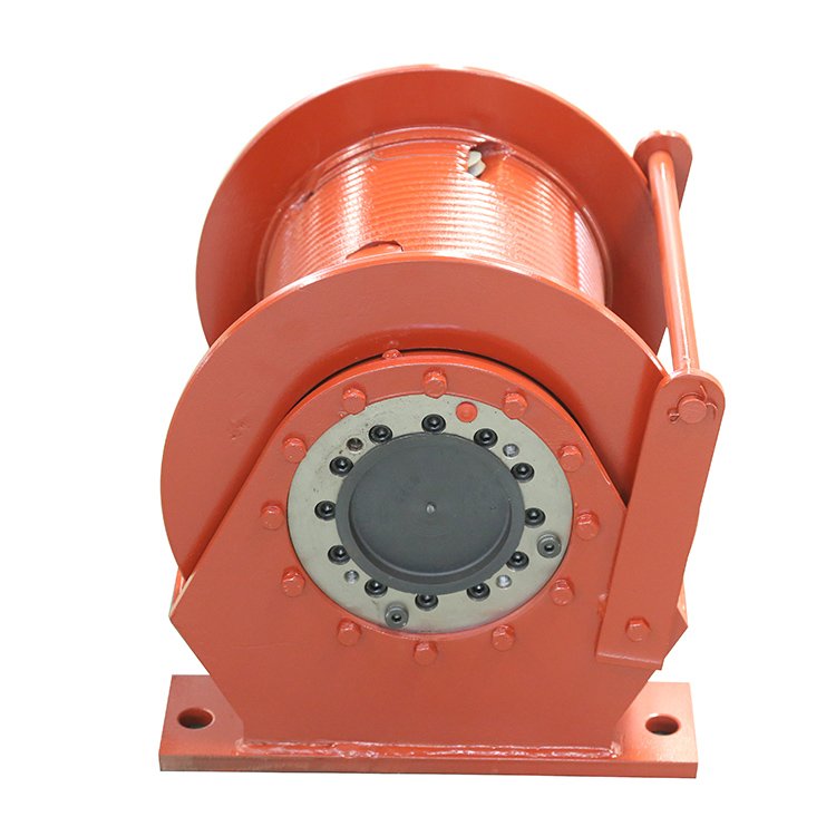 5T 5000kg Marine Single Drum Hydraulic Anchor Pulling Winch for Boat Lifting and Crane Application