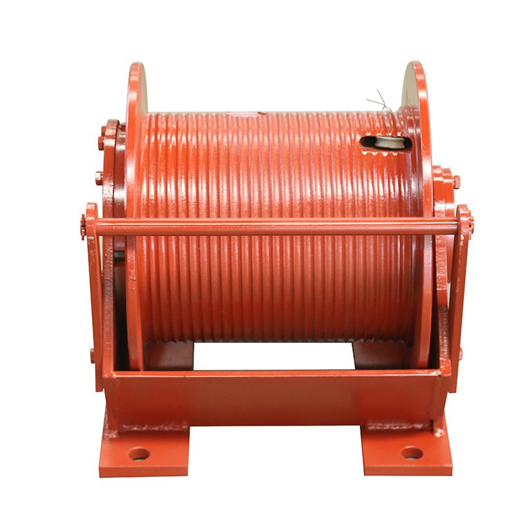 5T 5000kg Marine Single Drum Hydraulic Anchor Pulling Winch for Boat Lifting and Crane Application