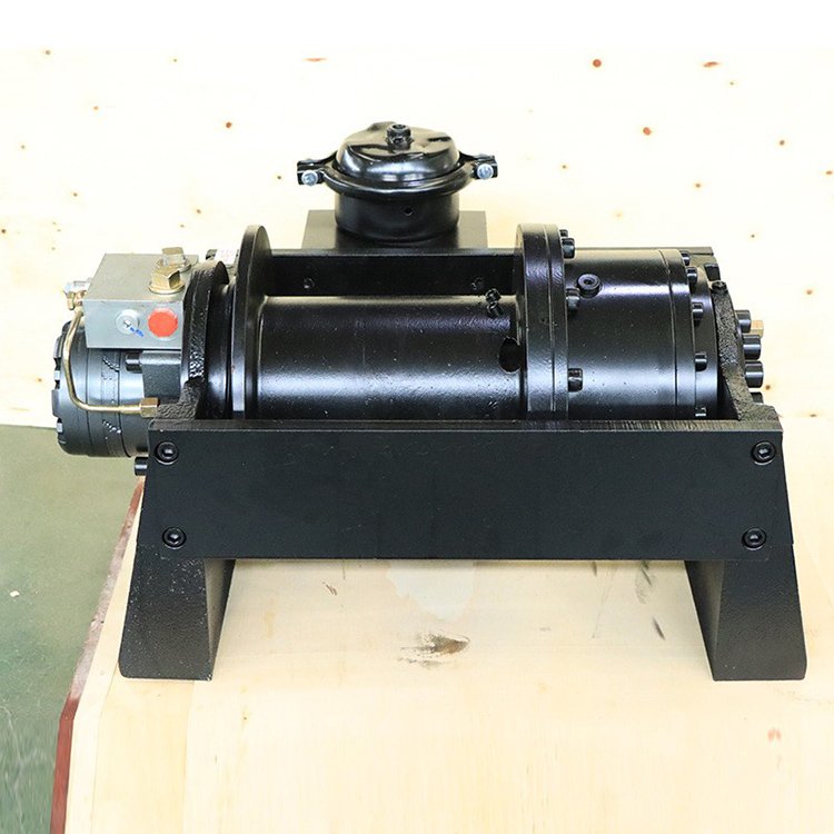 5T 5000kg Marine Single Drum Hydraulic Anchor Pulling Winch for Boat Lifting and Crane Application