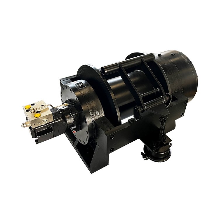 5T 5000kg Marine Single Drum Hydraulic Anchor Pulling Winch for Boat Lifting and Crane Application