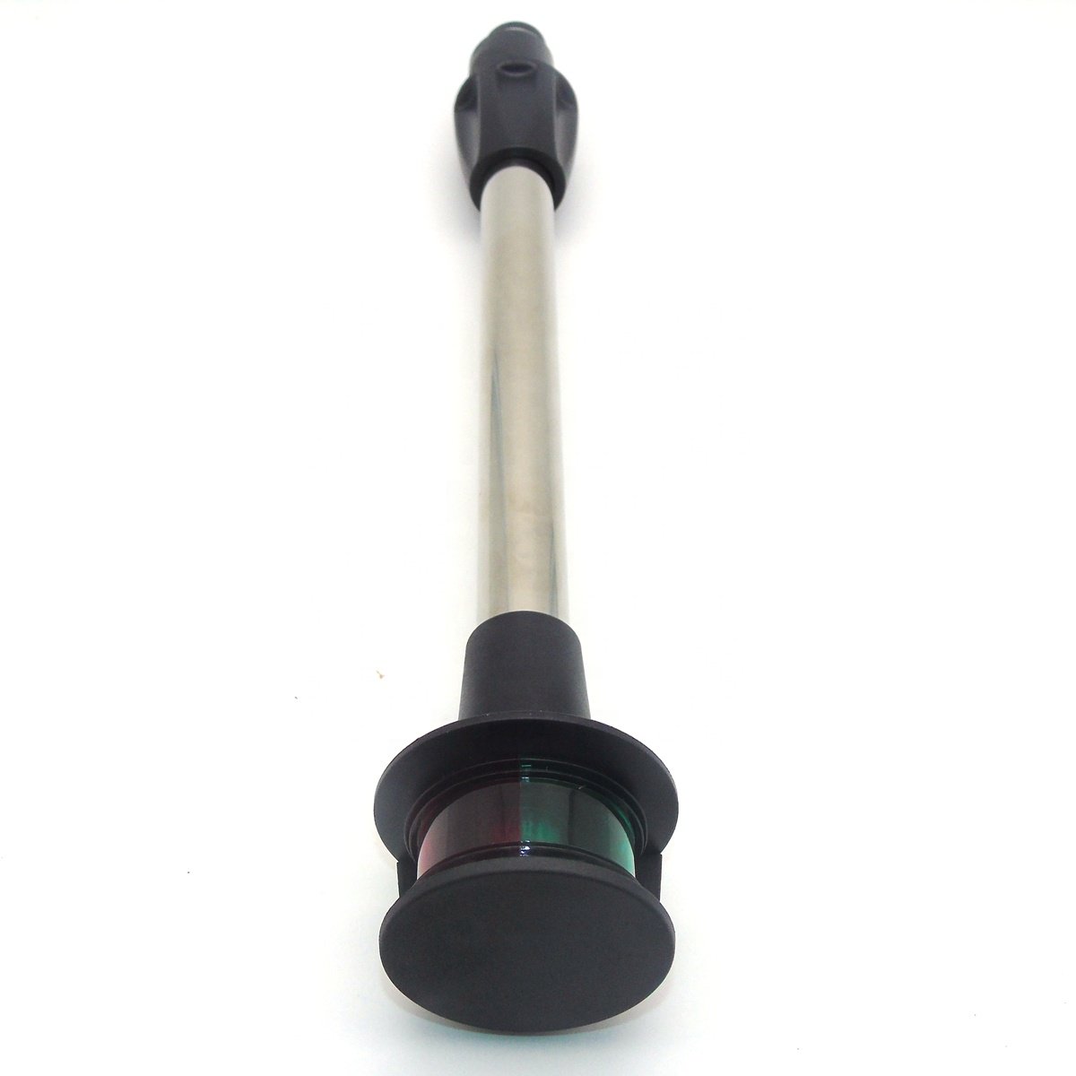 Sunshine Marine Boat Yacht Lights Pontoon LED Navigation Stern Anchor Pole Light Dual Color Green Red Lamp With Plug-in Mount