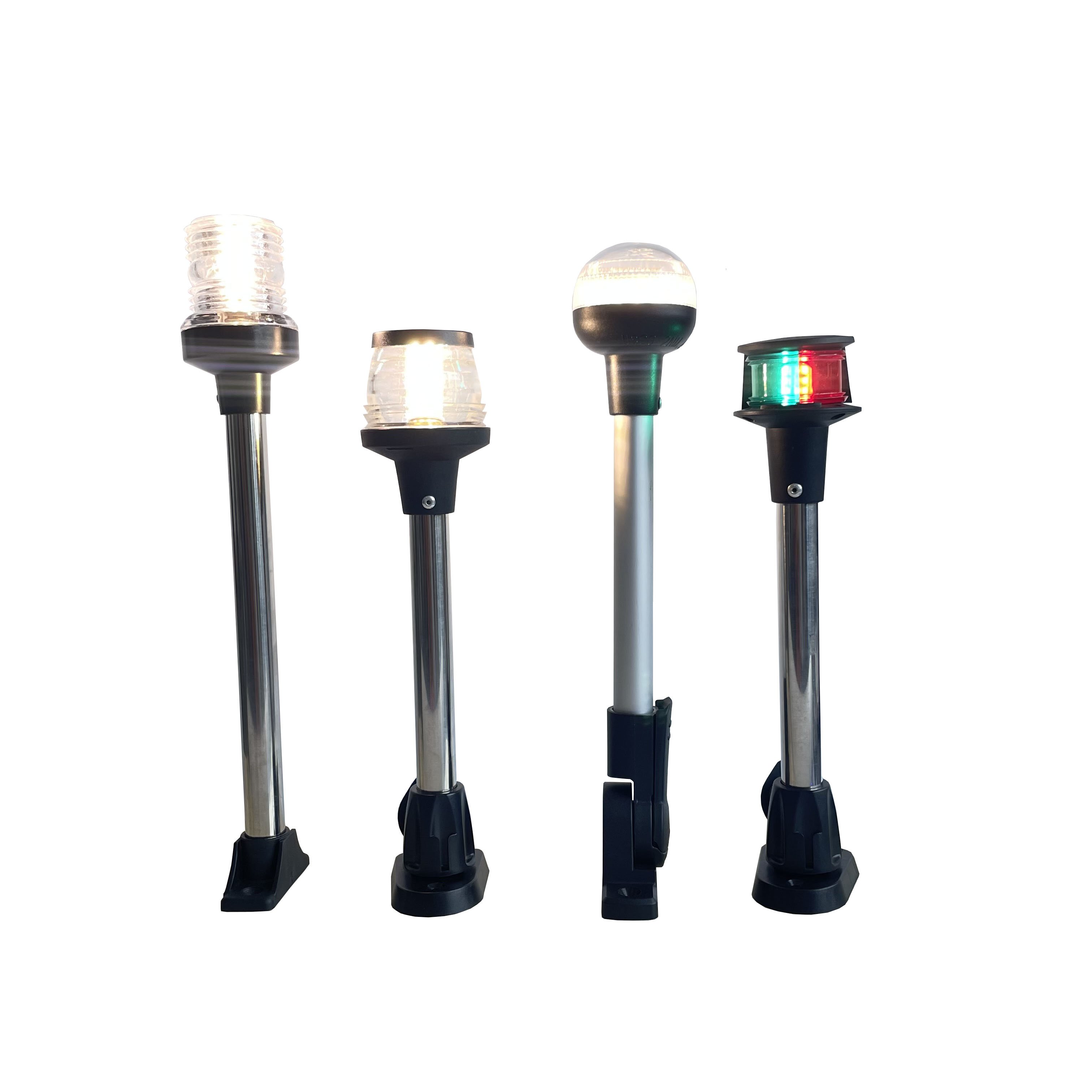 Adjustable 180 Degrees All Round Pole LED Navigation Anchor Light for Marine Boat Yacht Pontoon