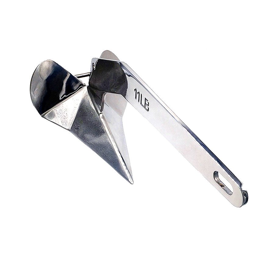 LARIN Factory Direct Supply Heavy Duty 316 Stainless Steel Marine Delta Anchors for Boat