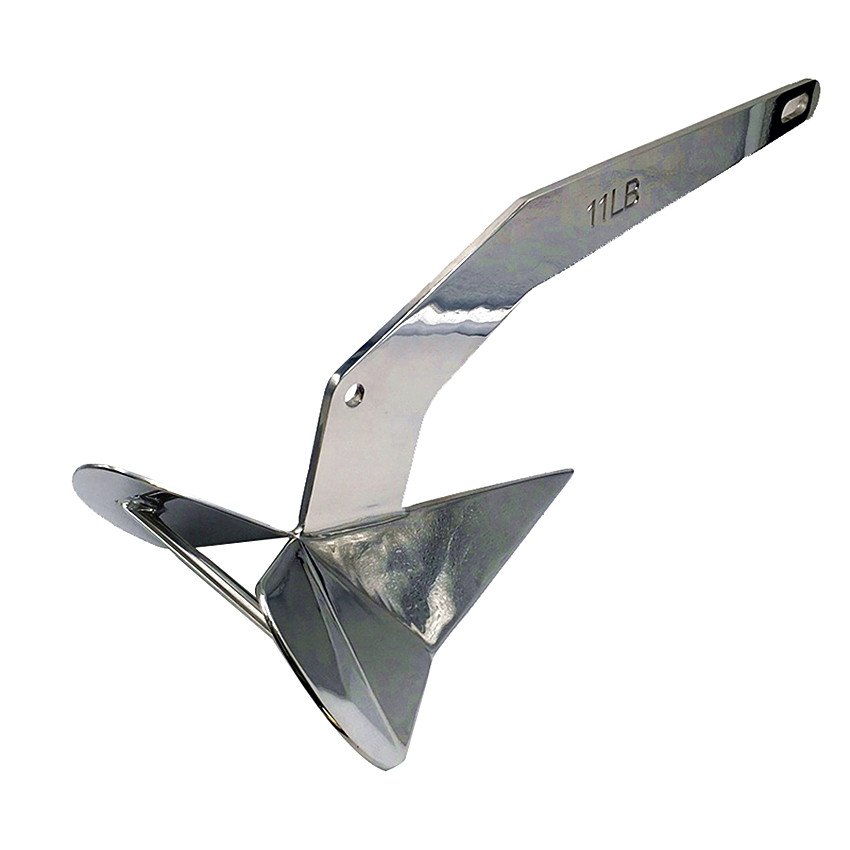 LARIN Factory Direct Supply Heavy Duty 316 Stainless Steel Marine Delta Anchors for Boat