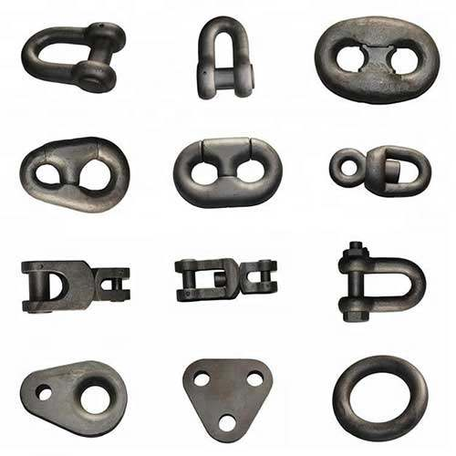 Studless Link Sea Boat Buoy Ship Anchor Chain for Sales Wholesale U3 U2 Steel Standard Black Heart Hook Silver Chain Necklace
