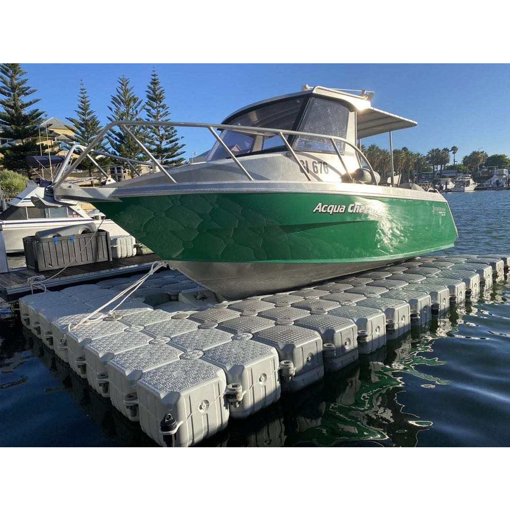 Floating Dry Docks for Sale Boat Lift Dock System Jet Ski Pontoon Plastic Modular Floating Platform
