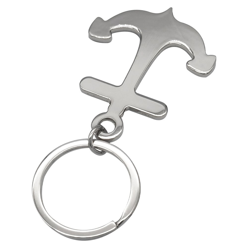 Wholesale Small Order Fashion Metal Creative Key Chain Cute Mini Personalized Boat Anchor Sailboat Ship Keychain for Men Gift