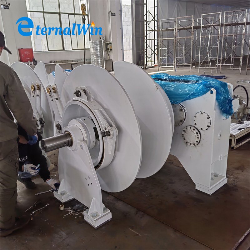 Marine Ship Equipment 17.5mm Chain Electric Anchor Capstan Winch 1ton 2ton