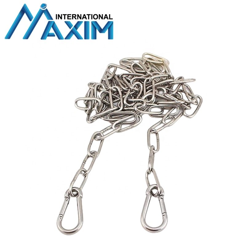 Grade AISI316 Stainless Steel Pump Lifting Chain With Oblong Ring