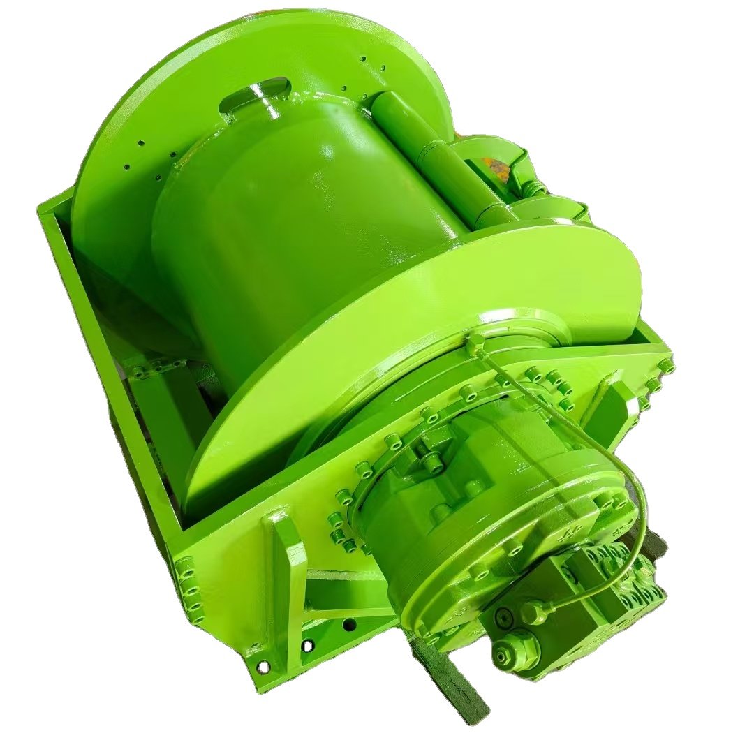 CE ISO 10 Ton 20 Ton 50 Ton Double Drum Marine Positioning Lifting Hydraulic Towing Winch With Cheap Price