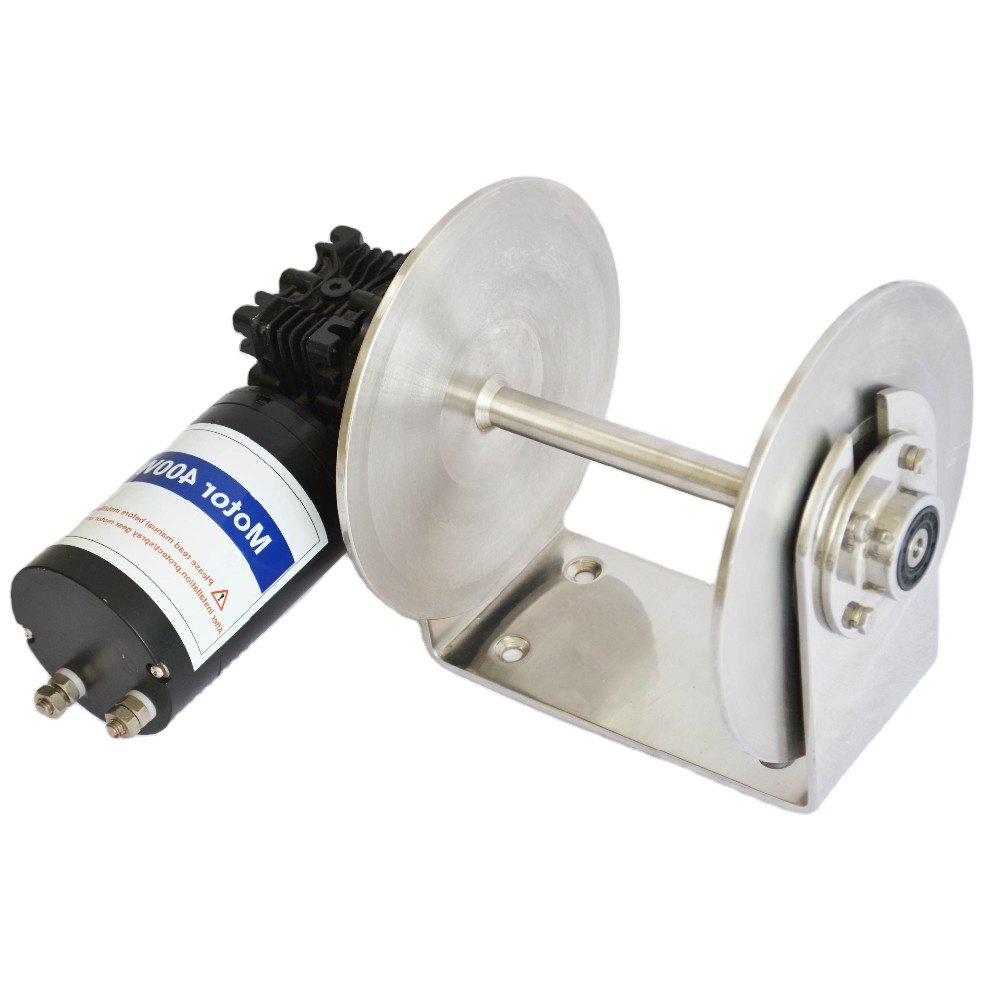 Marine Stainless Steel 12V 24V Boat Electric Sailboat Winch Remote Anchor Drum Windlass