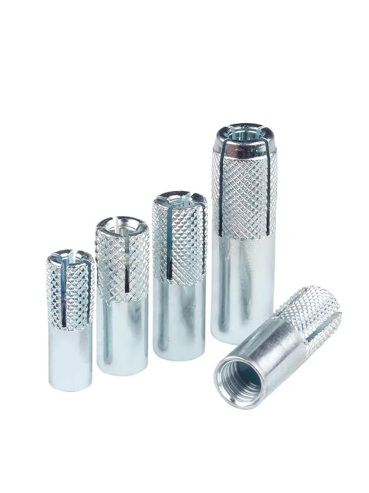 China Suppliers' Hot Dip Galvanized Carbon Steel Expansion Anchor M12 Building Construction Drop-in Anchor Bolt