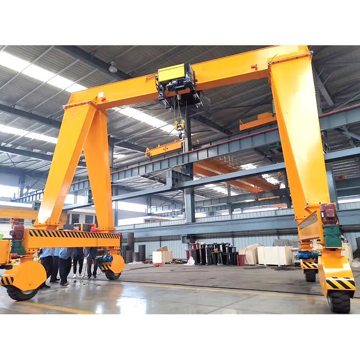 Mobile Boat Lifting Gantry Cranes Ranging From 20 Tons to 100 Tons Are Widely Used in Port Terminals