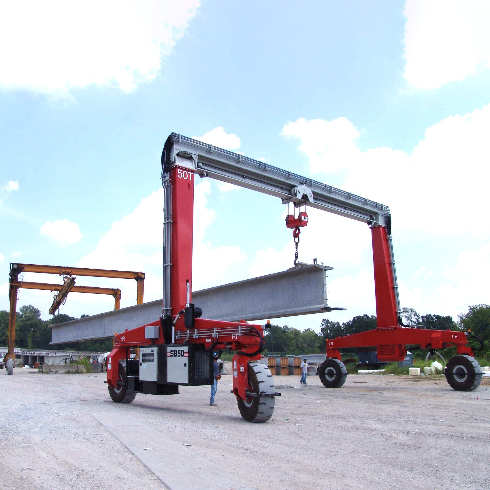 Mobile Boat Lifting Gantry Cranes Ranging From 20 Tons to 100 Tons Are Widely Used in Port Terminals