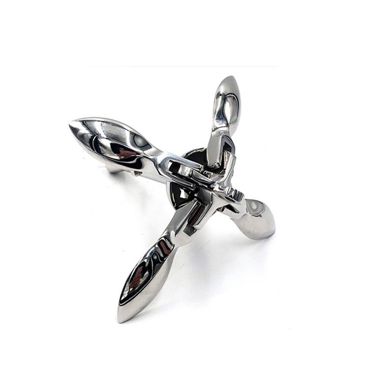 1,5 3kg Stainless Steel 316 Yacht Boat Anchor Accessories Marine Hardware Folding Boat Anchor