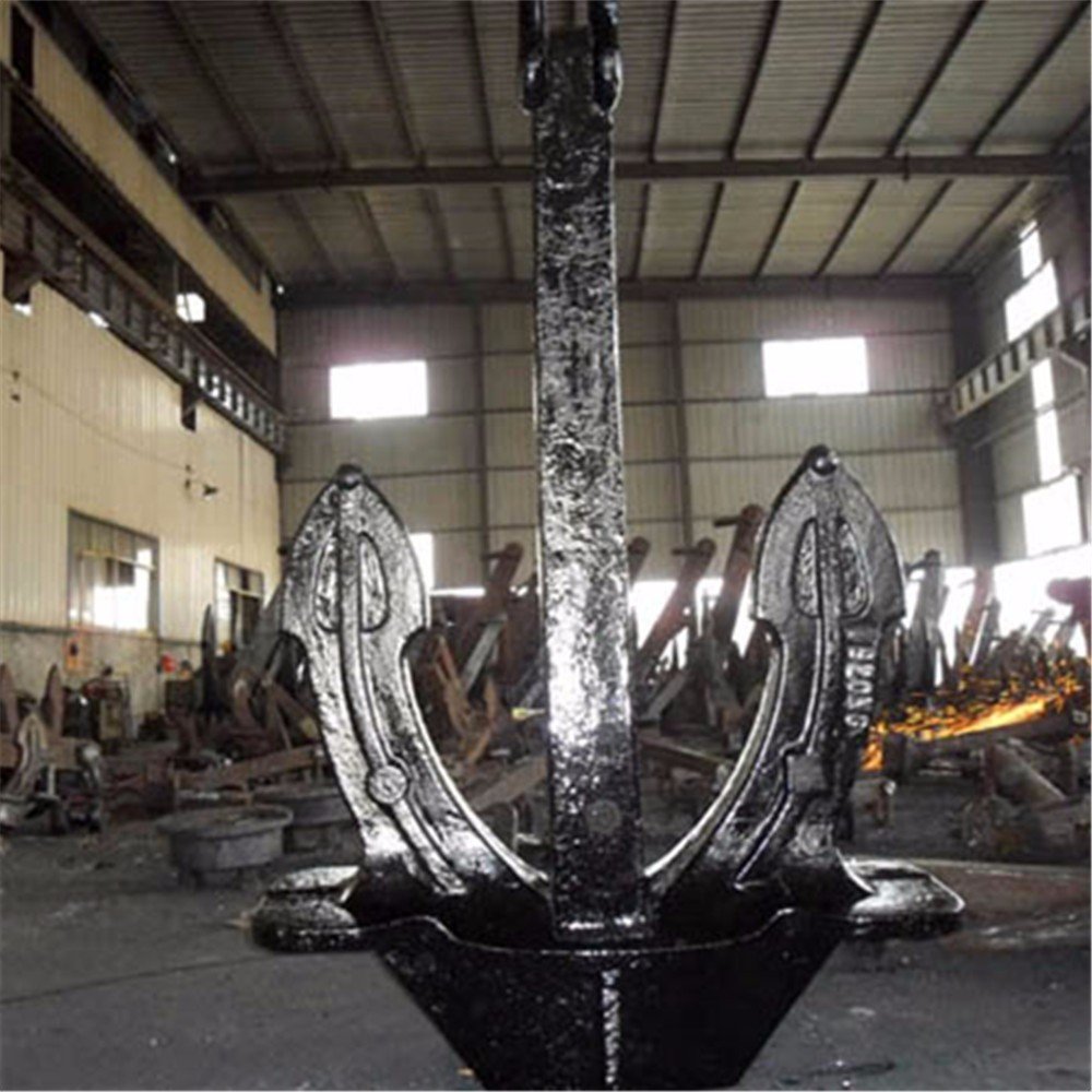 Hot Sale Casting Steel ABS Certified AC-14 HHP Anchor Stockless Marine Boat Anchor