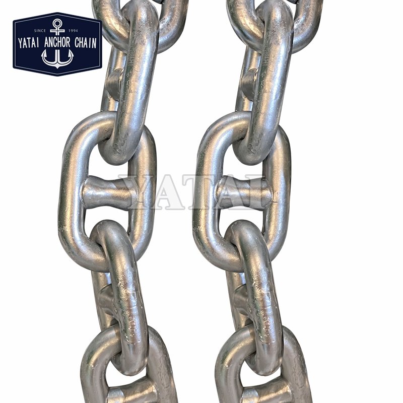 Galvanized GB/T549 Stud Link Anchor Chain Boat Chain Steel Material Wholese Price