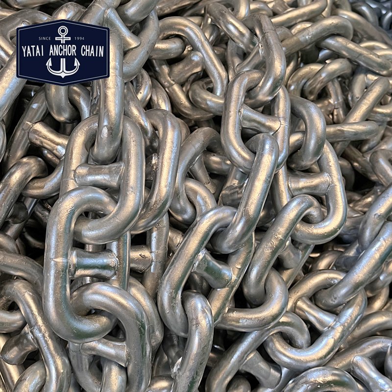 Galvanized GB/T549 Stud Link Anchor Chain Boat Chain Steel Material Wholese Price