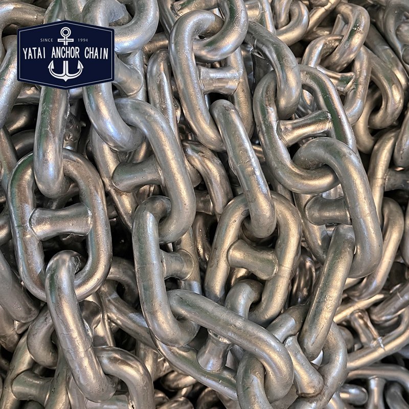 Galvanized GB/T549 Stud Link Anchor Chain Boat Chain Steel Material Wholese Price