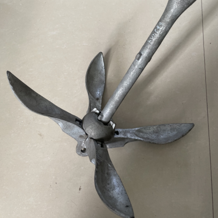 Factory Direct Selling Grapnel Type of Collapsing Anchors, Folding Marine Boat Anchor for Kayaks, Canoes, Paddle Boards