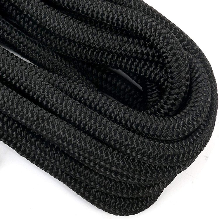 High Strength Double Braided Marine Rope 15ft Boat Mooring Nylon Dock Line for Shipping
